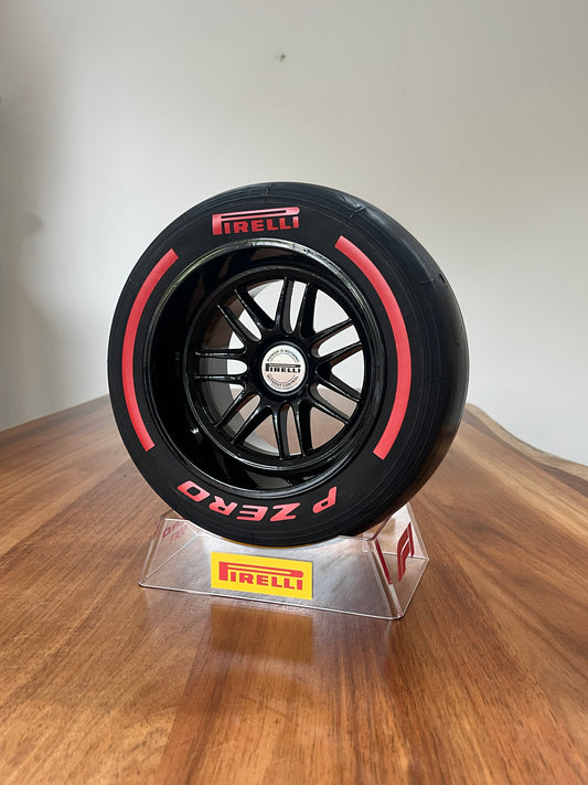NEW 2025 Pirelli Soft Tyre with Stand