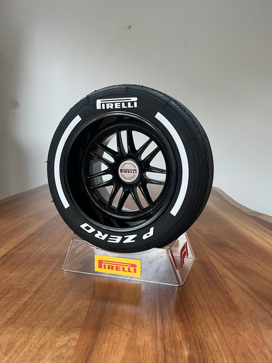 NEW 2025 Pirelli Hard Tyre with Stand