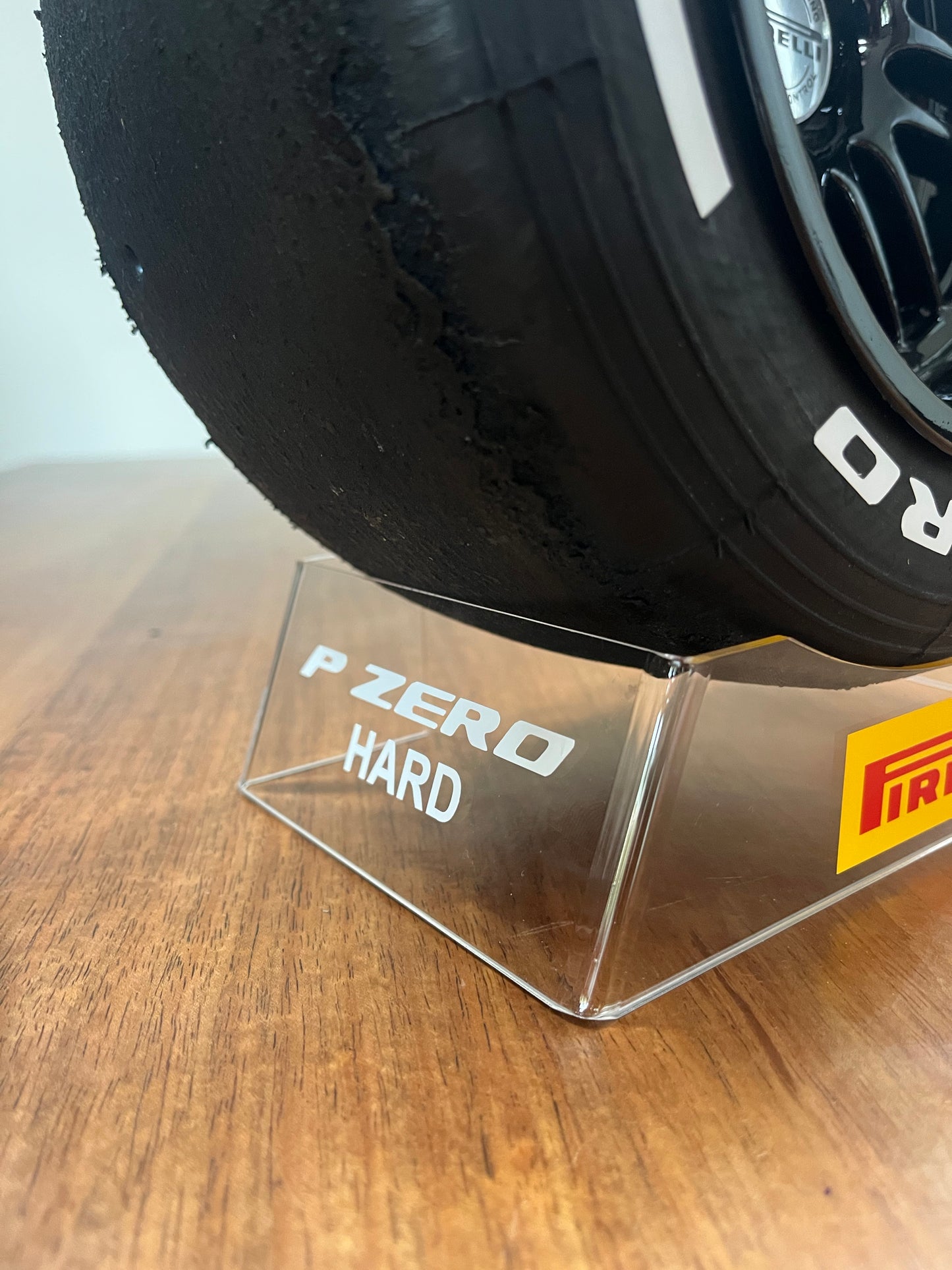 NEW 2025 Pirelli Hard Tyre with Stand
