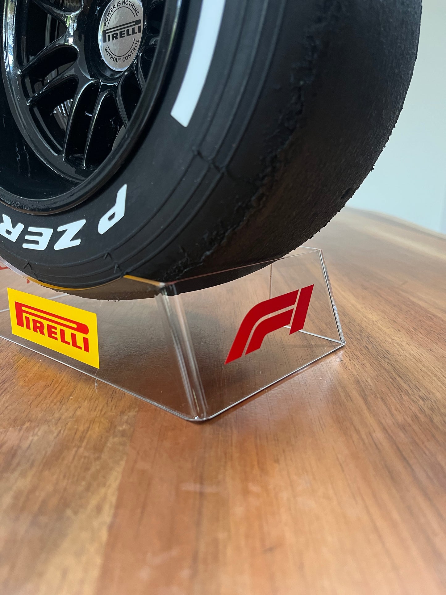NEW 2025 Pirelli Hard Tyre with Stand