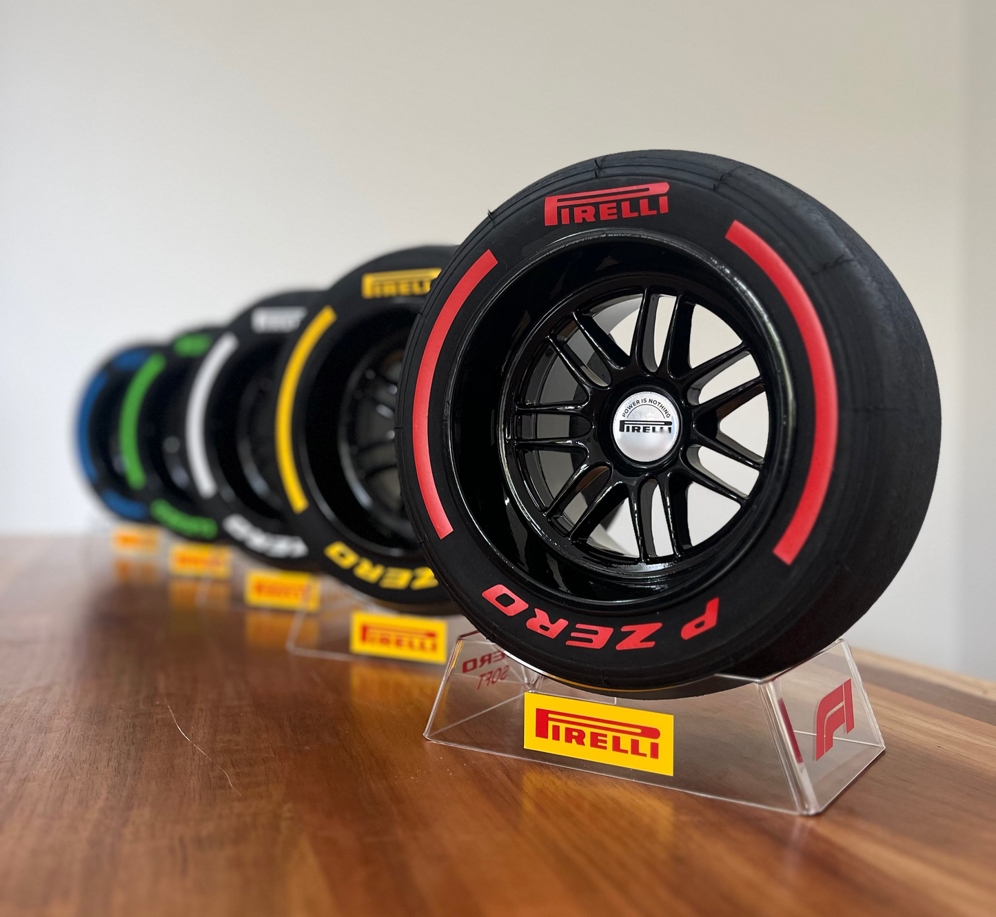 NEW 2025 Pirelli Soft Tyre with Stand