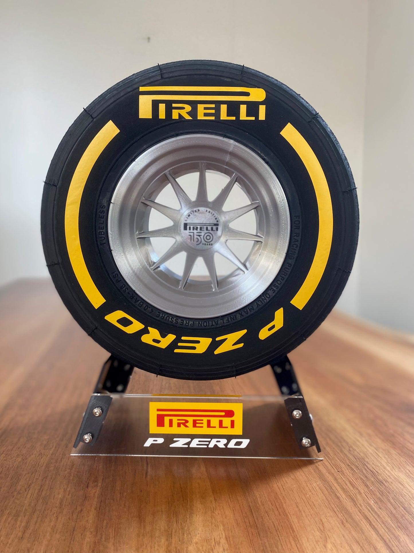 Pirelli Medium F1 Tyre with Stand
