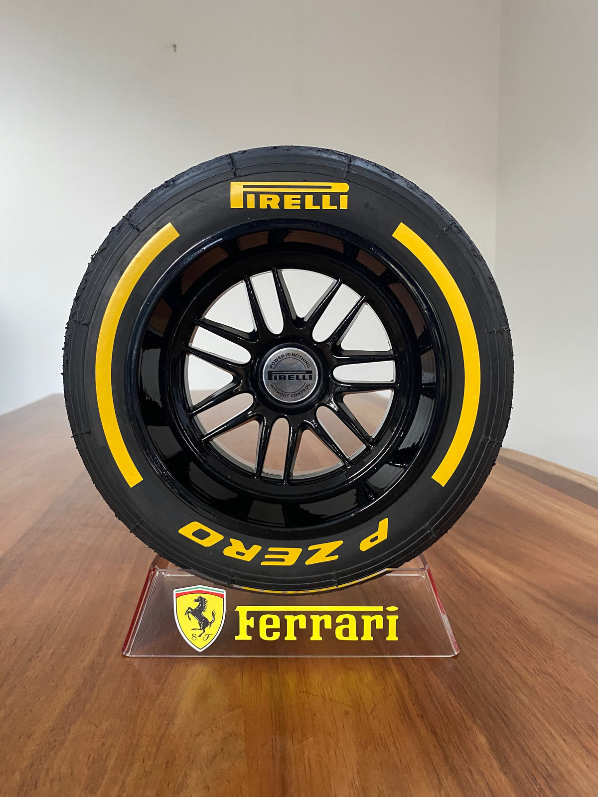 NEW 2025 - Pirelli Tyre with Hamilton Stand