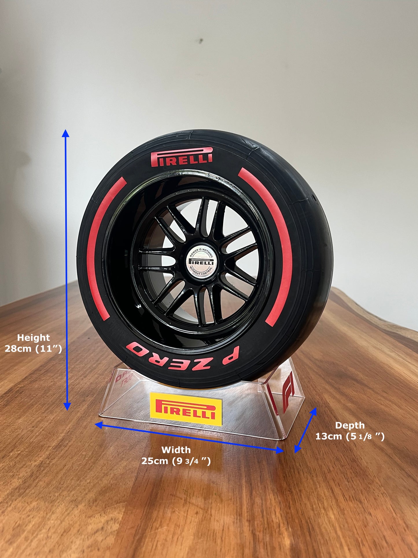 NEW 2025 Pirelli Soft Tyre with Stand